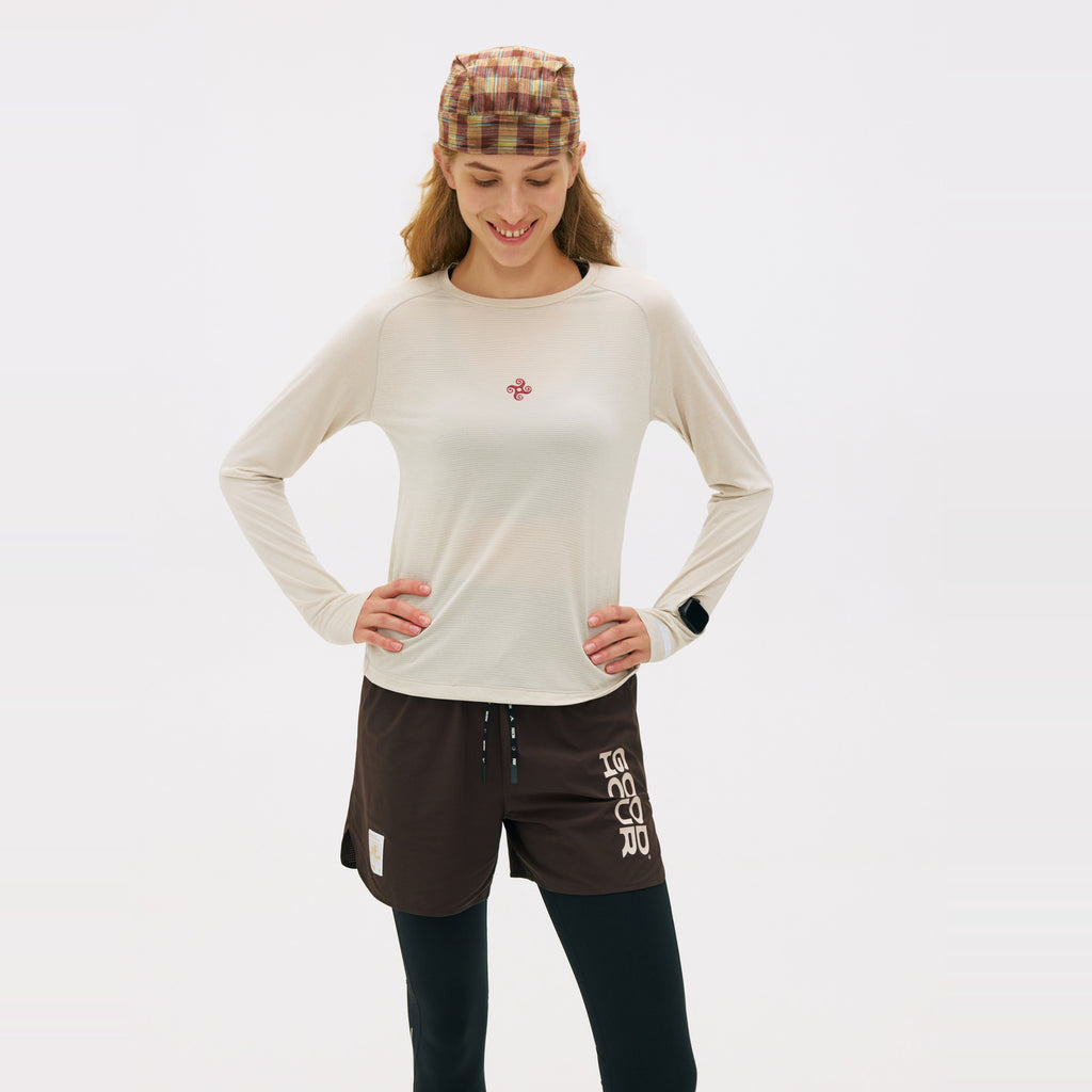 Meige Pattern Quick-Dry Top