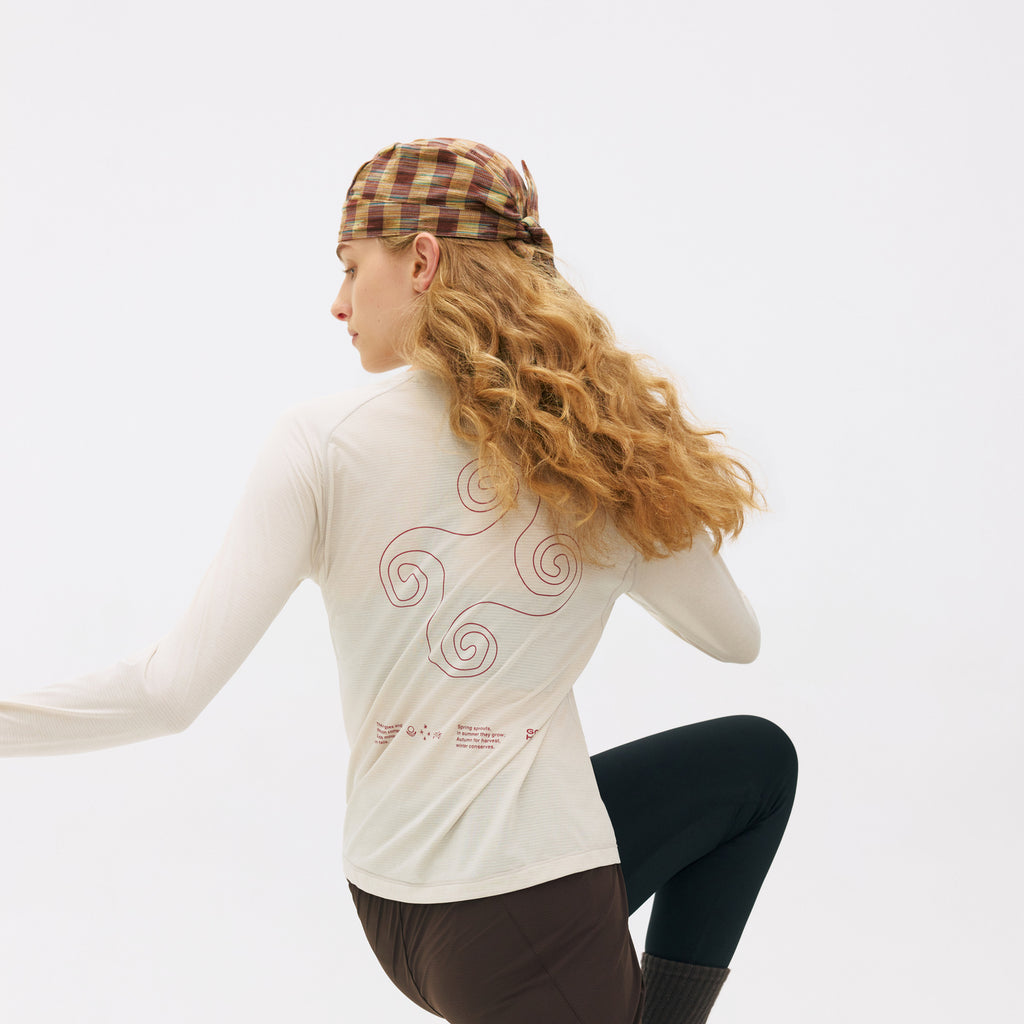 Meige Pattern Quick-Dry Top