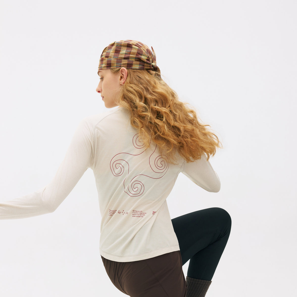 Meige Pattern Quick-Dry Top