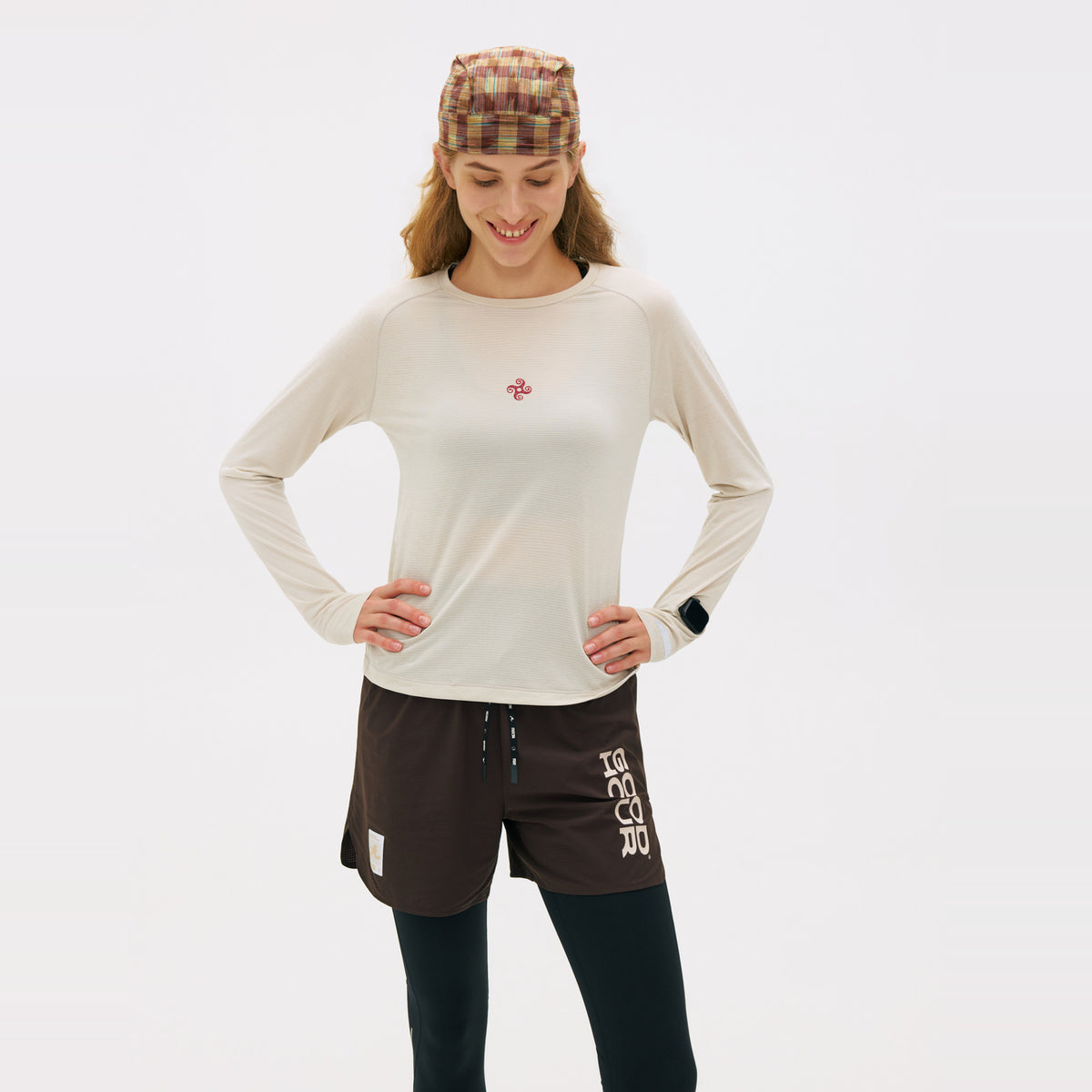 Meige Pattern Quick-Dry Top