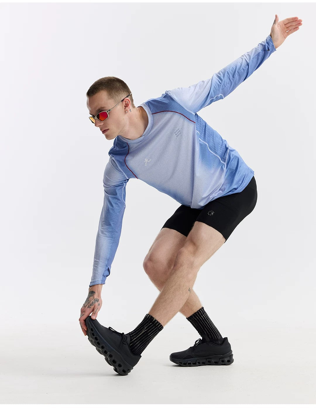 Gradient Quick-Dry Long-Sleeve