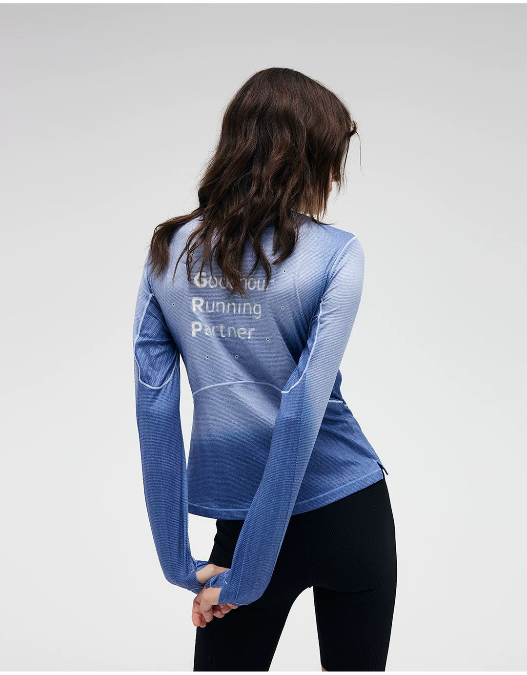 Women's Gradient Quick-Dry Long-Sleeve