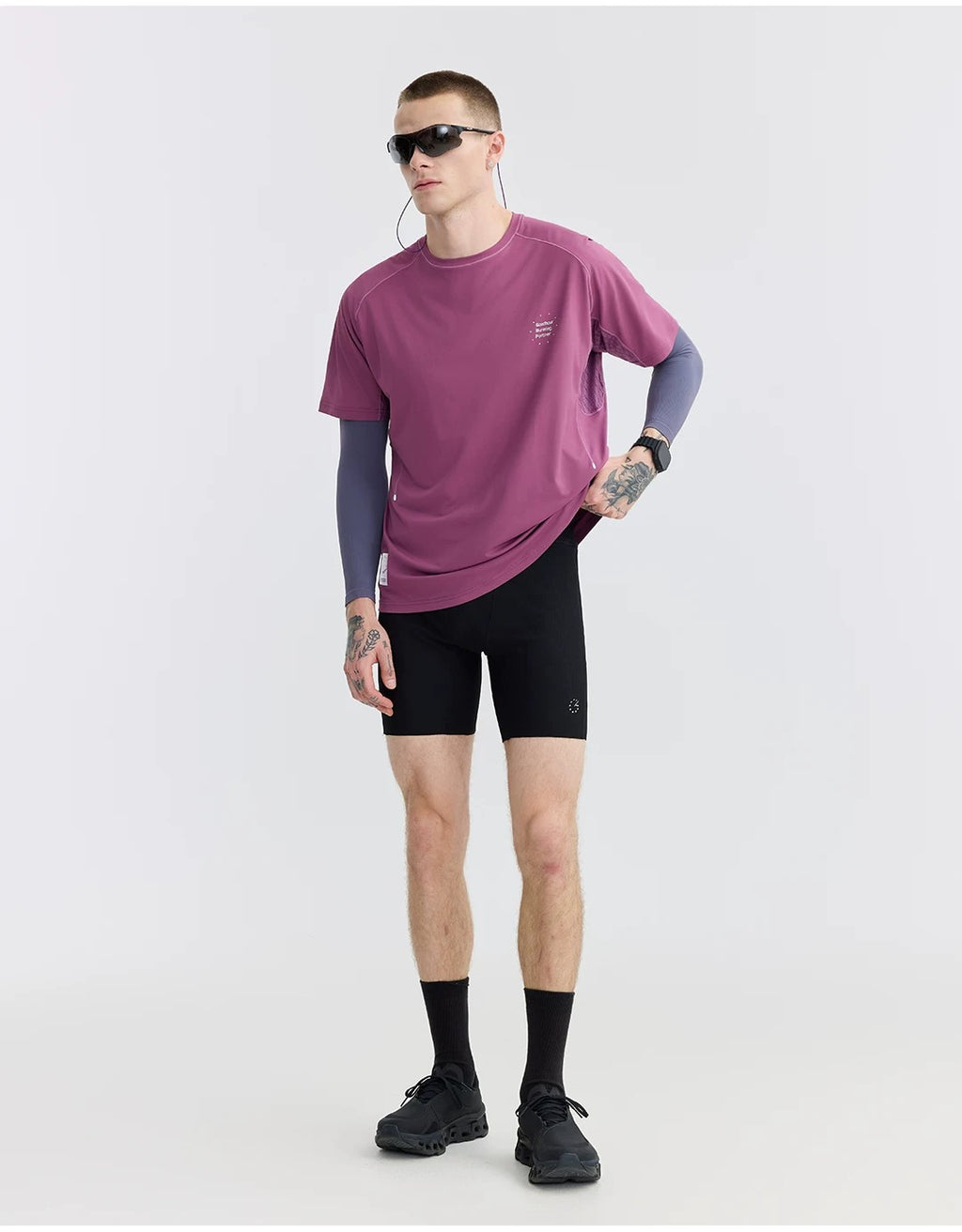 Water-Print Running Tee