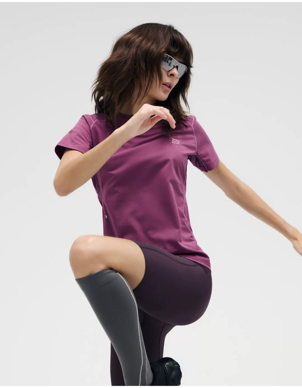 Women's Water-Print Running Tee