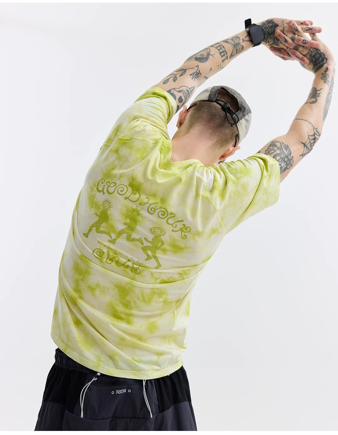 Men's Tencel-Merino Tie-Dye Tee