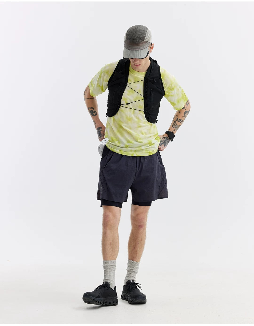 Men's Tencel-Merino Tie-Dye Tee