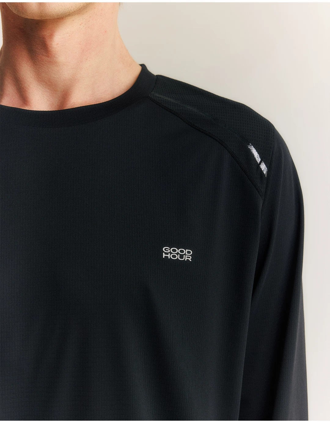 Quick-Dry Running Long-Sleeve
