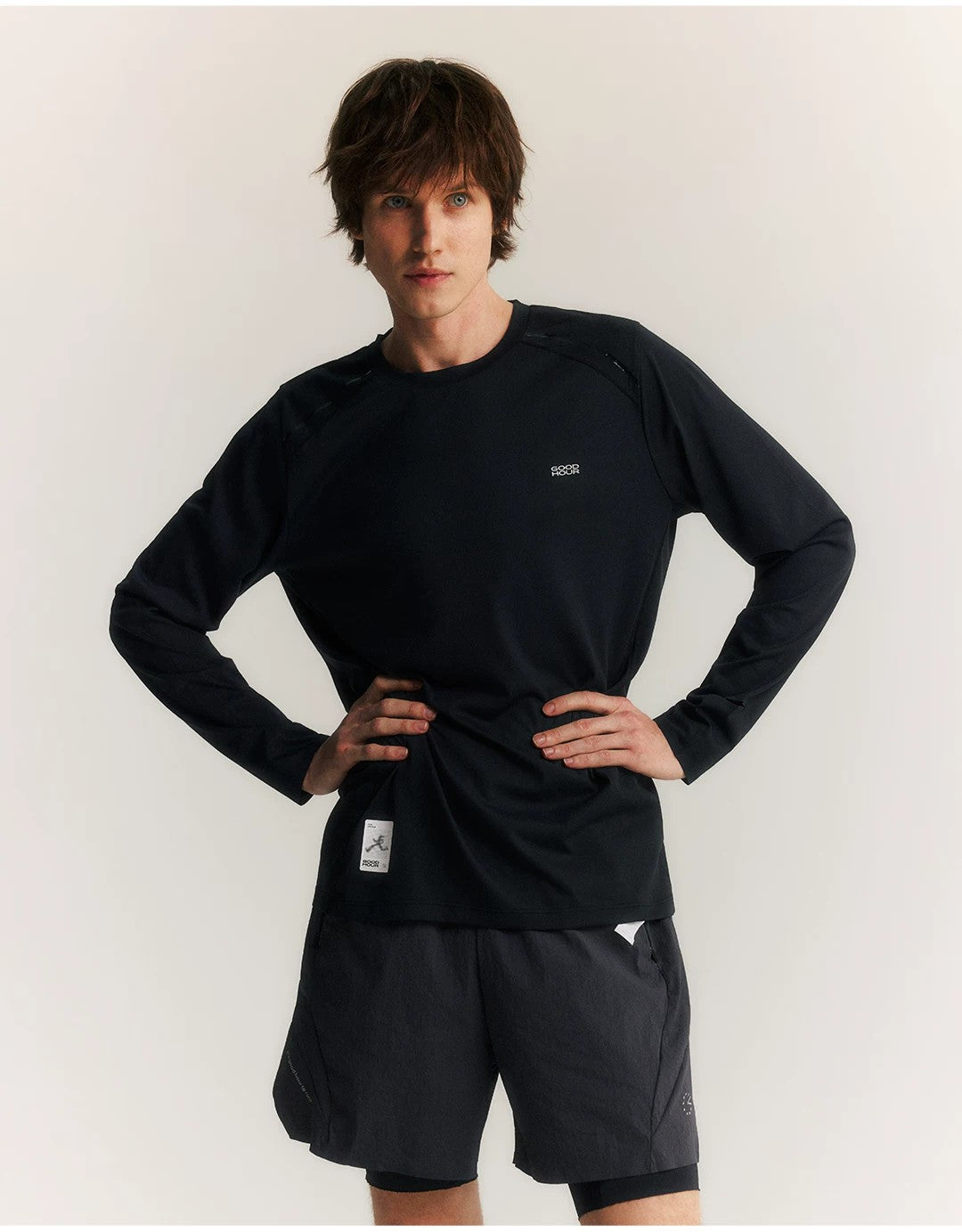 Quick-Dry Running Long-Sleeve