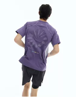 Wave-Grid Antibacterial Tee